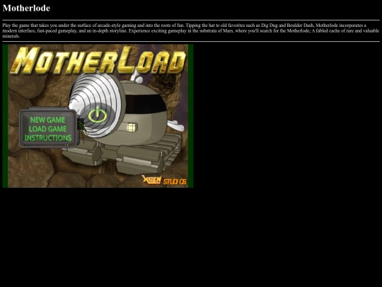 motherlode screenshot