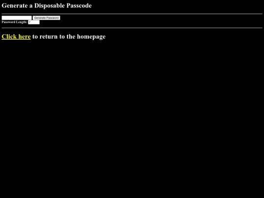 passcode screenshot