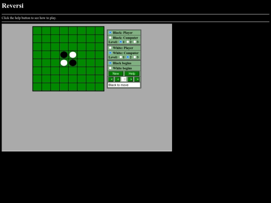 reversi screenshot