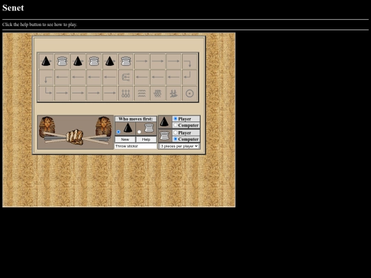 senet screenshot