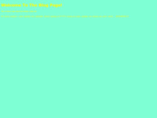 blog screenshot