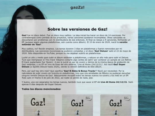 gaz-versiones screenshot