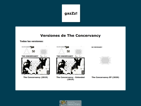 the-concervancy-versiones screenshot