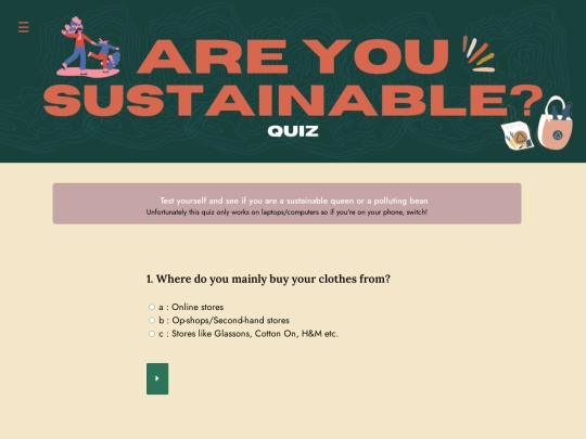 ays-quiz screenshot