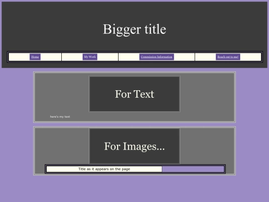BasicPageTemplate screenshot