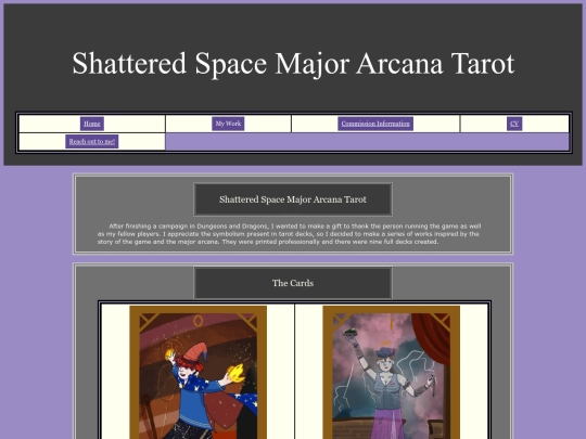 Tarot-Deck screenshot