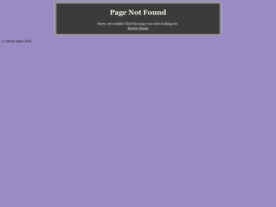 not_found screenshot