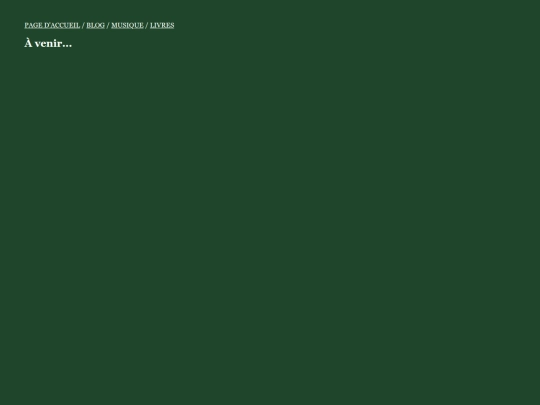 blog screenshot