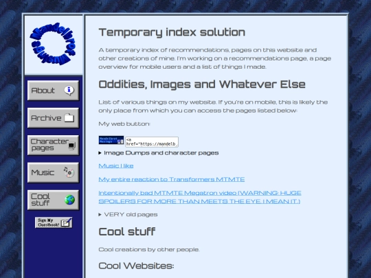 blog/coolstuff screenshot