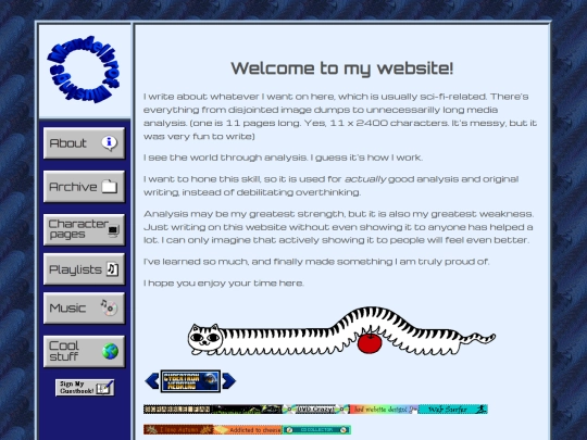 blog screenshot