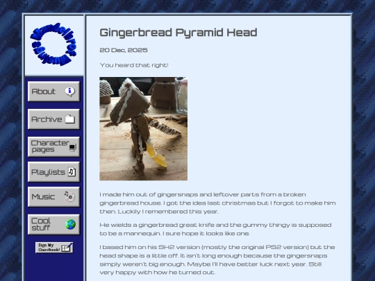 blog/posts/2025-12-20-Gingerbread-Pyramid-Head screenshot