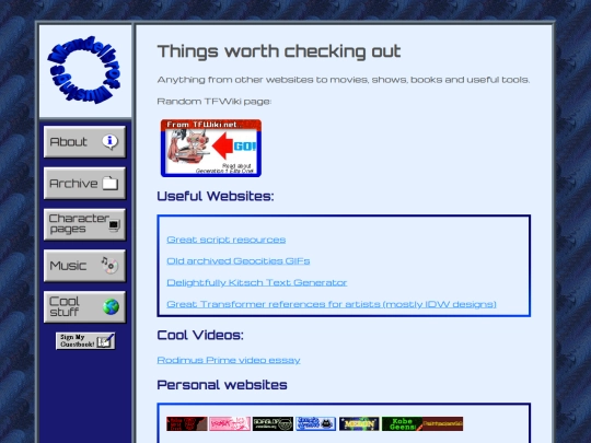 blog/recommendations screenshot