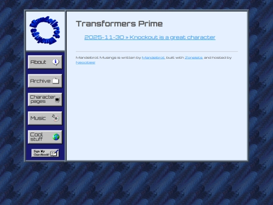 blog/tags/TFPrime screenshot