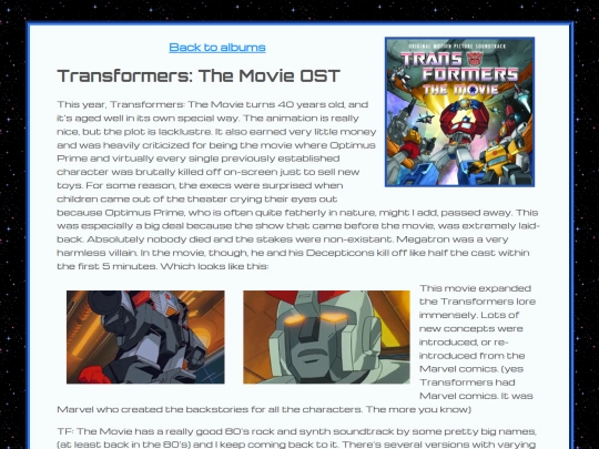 music/transformersthemovie screenshot