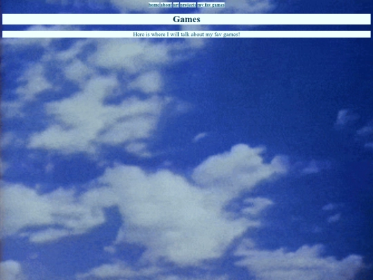 games screenshot