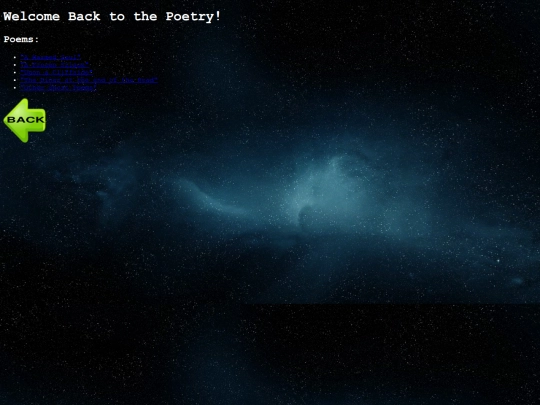 poetry screenshot