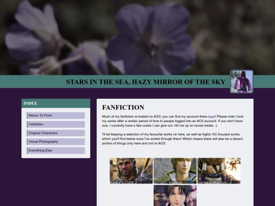 fanfic screenshot
