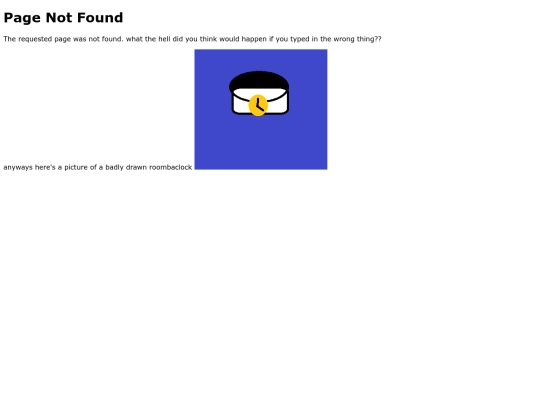not_found screenshot