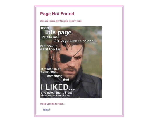not_found screenshot