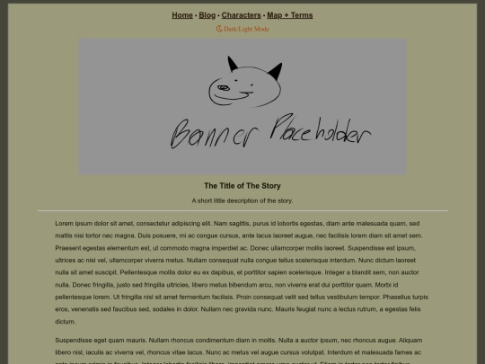 Layout screenshot