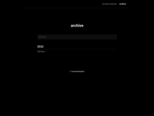 archive screenshot