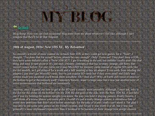 blog screenshot