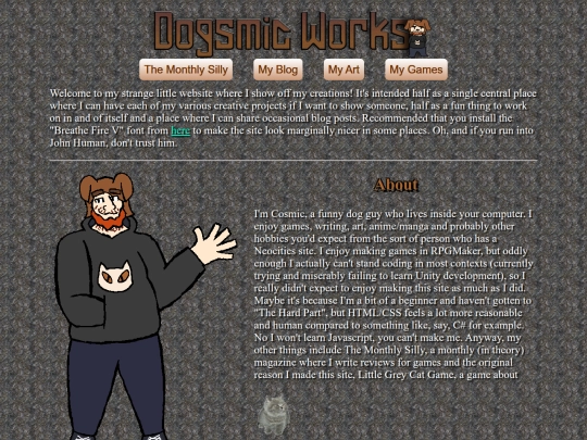 test screenshot