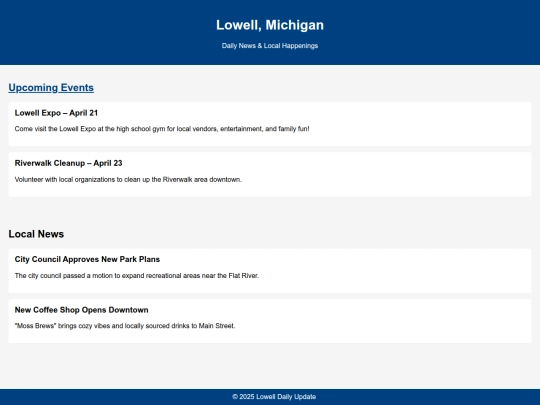 lowell screenshot
