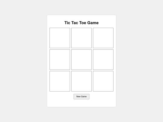 simpleTicTacToe screenshot