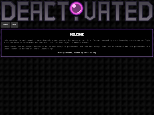 deactivated screenshot