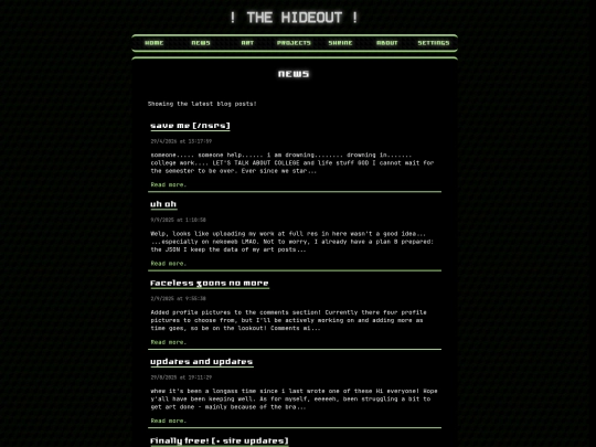 news screenshot
