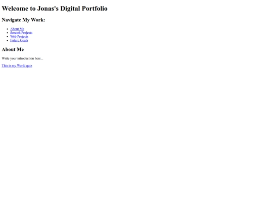 portfolio screenshot