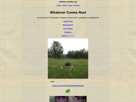WhateverComesNext screenshot