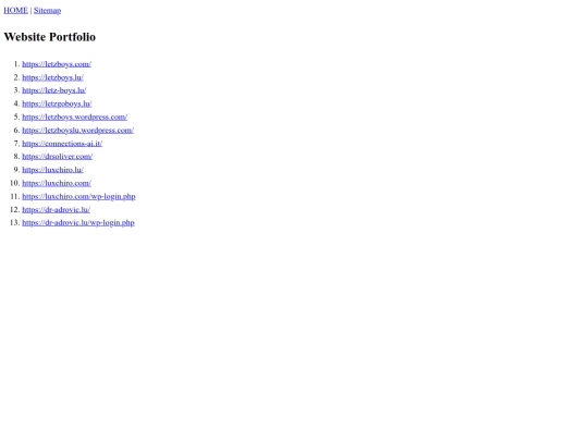 website-portfolio screenshot