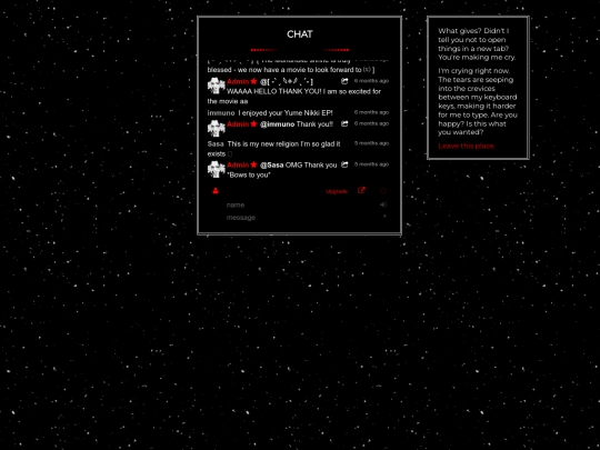 chat screenshot