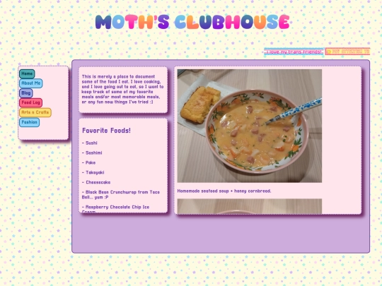 food-log screenshot