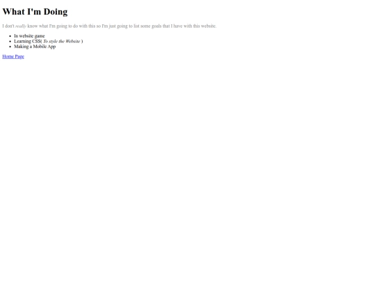 About The Site screenshot