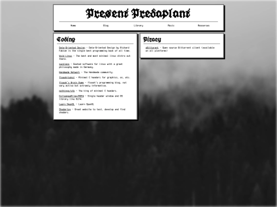resources screenshot