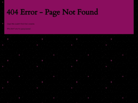 not_found screenshot