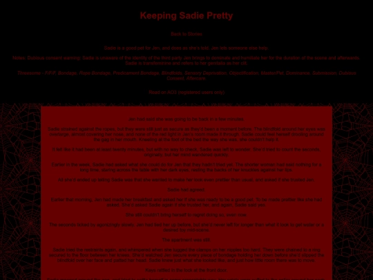 stories/keeping_sadie_pretty screenshot