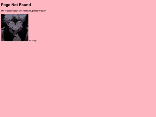 not_found screenshot