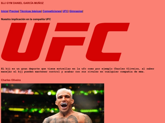 UFC screenshot