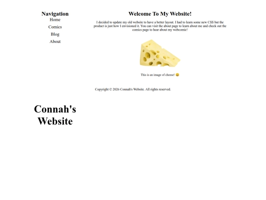 website (old) screenshot
