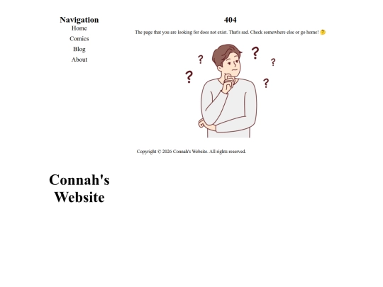website (old)/not_found screenshot