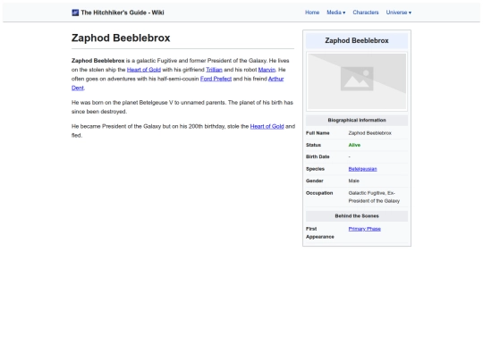 wiki/zaphod_beeblebrox screenshot