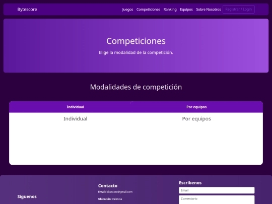 competiciones screenshot