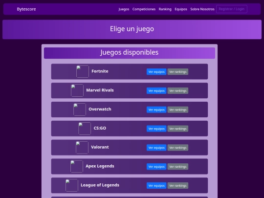 elegirjuego screenshot