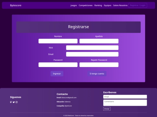 registrarse screenshot