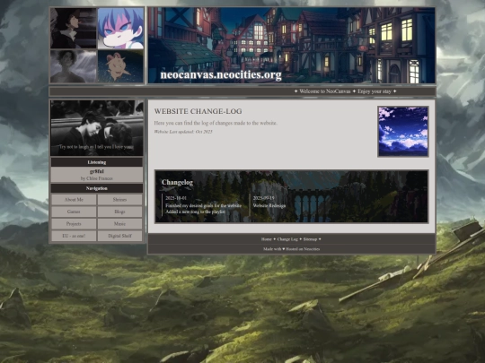 changelog screenshot