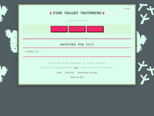 archives/2013 screenshot
